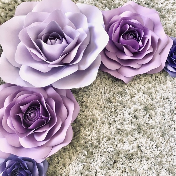 Paper Flower Set - Picture 3 of 6